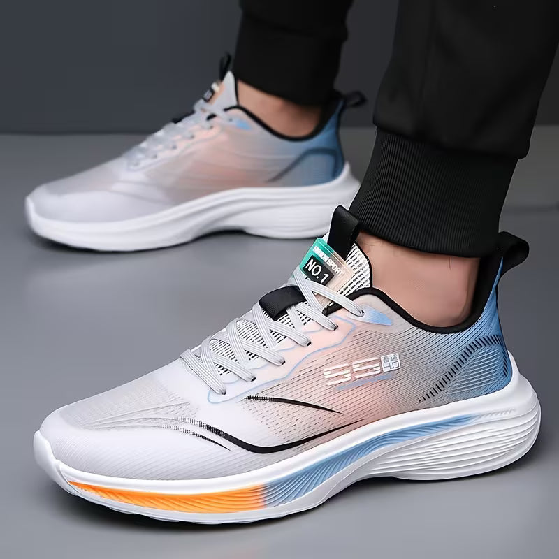 Sneakers met ademend bovenwerk en antislip buitenzool