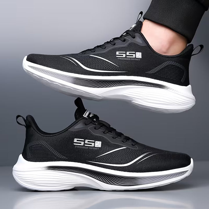 Sneakers met ademend bovenwerk en antislip buitenzool