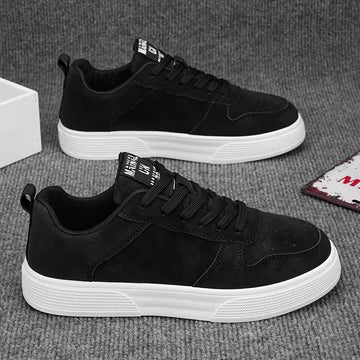 Sneakers met slipvaste rubberen zool
