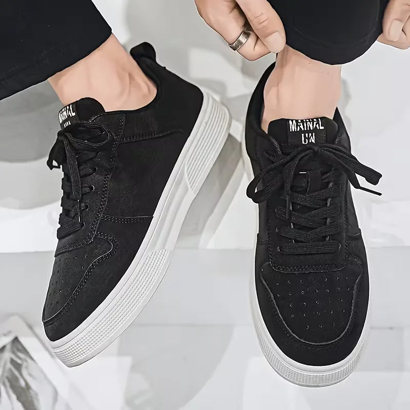 Sneakers met slipvaste rubberen zool