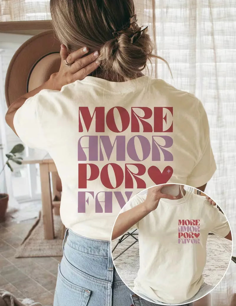 T-shirt met print en korte mouwen