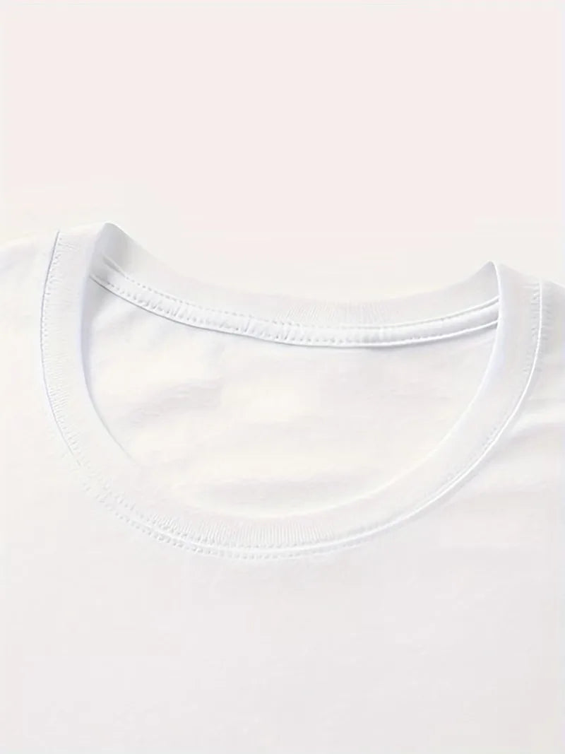 T-shirt met print en korte mouwen