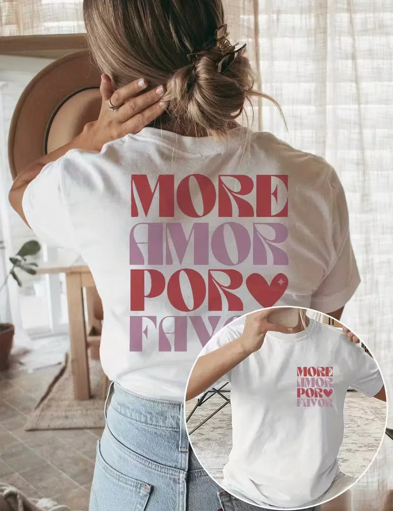 T-shirt met print en korte mouwen