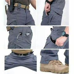 Tactical pants met cargo pockets