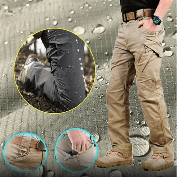 Tactical pants met cargo pockets