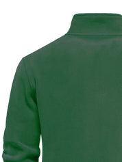 Trui met staande kraag en half-rits