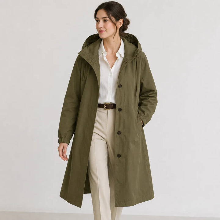 Lichtgewicht hooded windbreaker