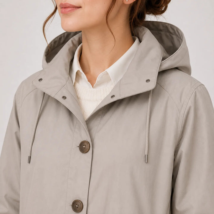 Lichtgewicht hooded windbreaker