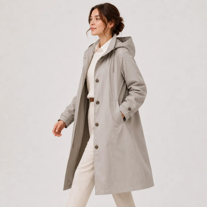 Lichtgewicht hooded windbreaker