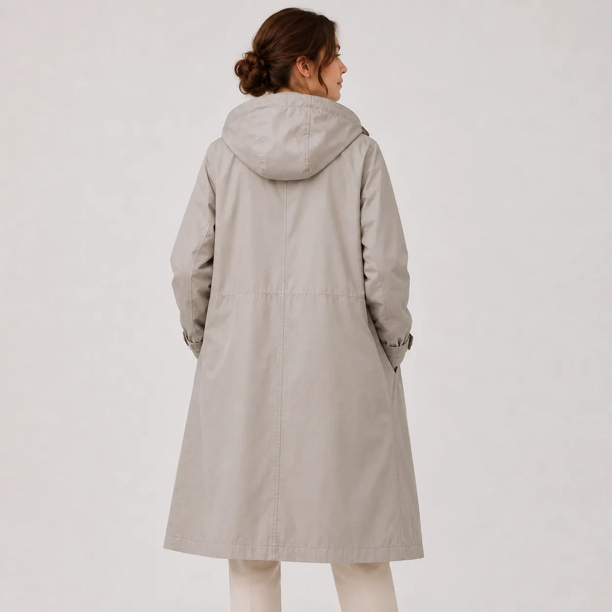 Lichtgewicht hooded windbreaker