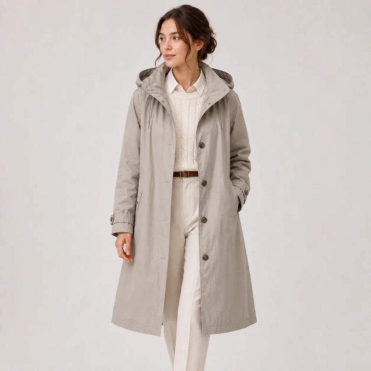 Lichtgewicht hooded windbreaker