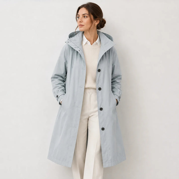 Lichtgewicht hooded windbreaker