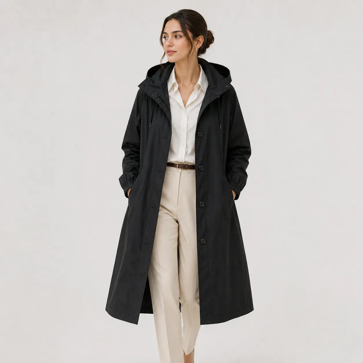 Lichtgewicht hooded windbreaker