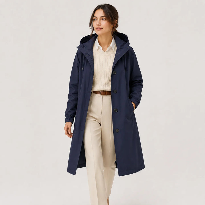 Lichtgewicht hooded windbreaker