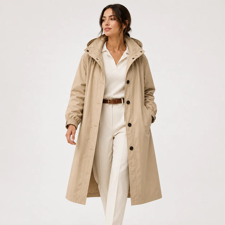 Lichtgewicht hooded windbreaker