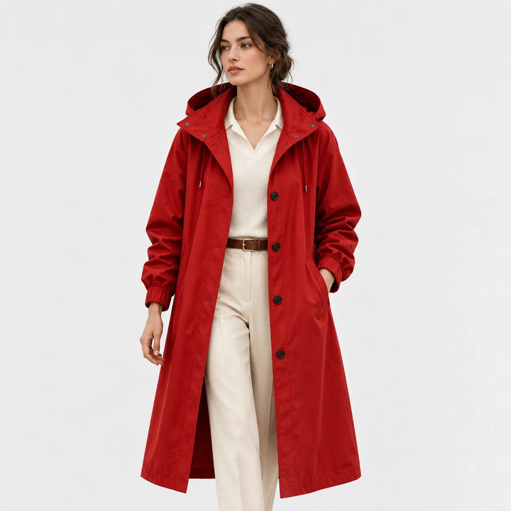 Lichtgewicht hooded windbreaker