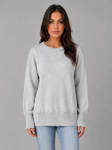 Oversized gebreide trui