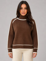 Dames coltrui met contrast
