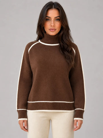 Dames coltrui met contrast
