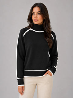 Dames coltrui met contrast