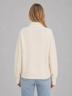 Gebreid vest met rits
