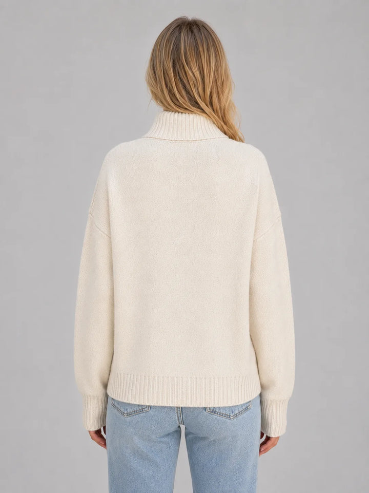 Gebreid vest met rits