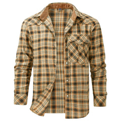 Casual overhemden met plaid patroon