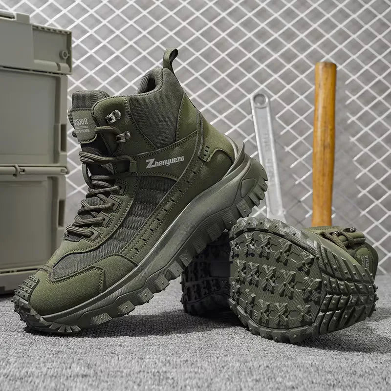 Work boots met hoge schacht