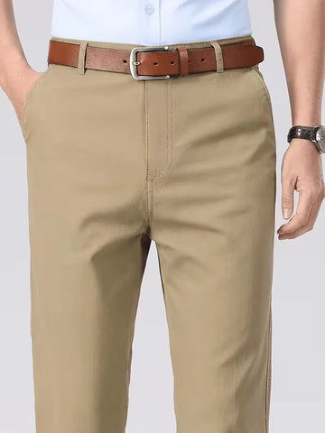 Chino's met straight leg fit