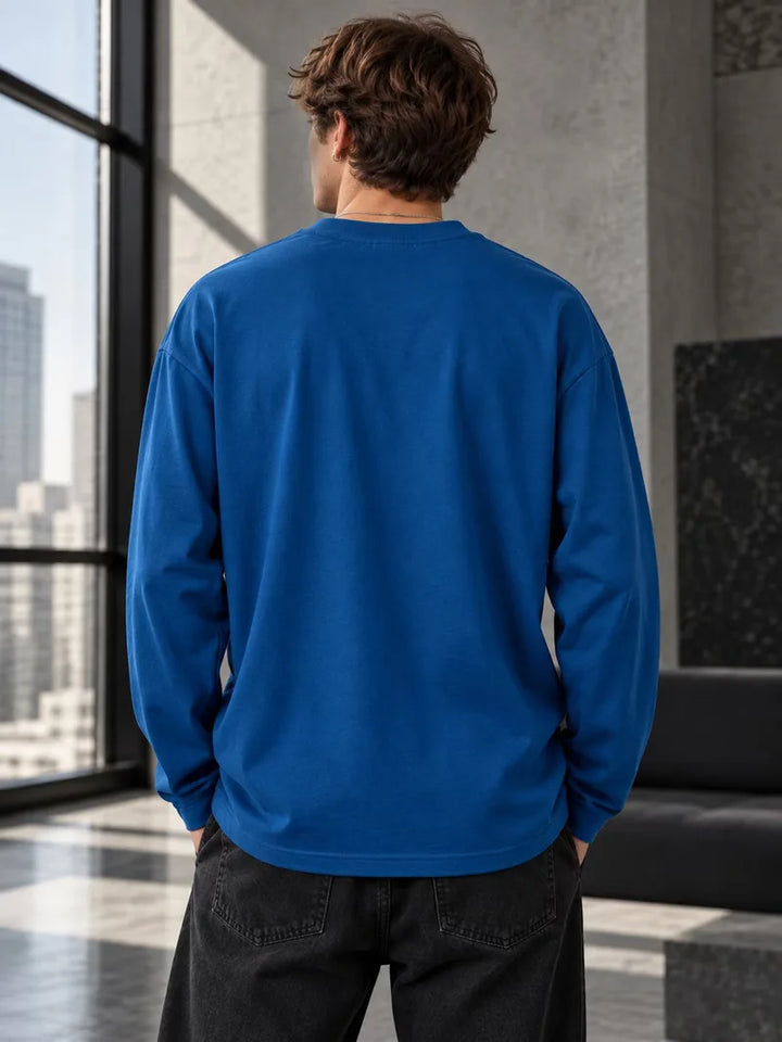 Longsleeve met crew neckline