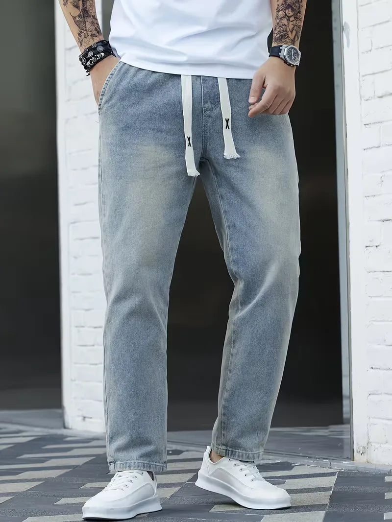 Joggers met elastische tailleband