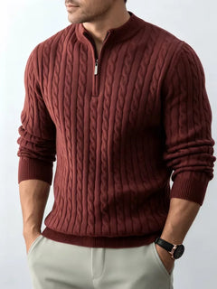 Kabeltrui met half-zip
