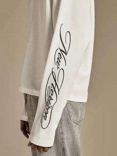 Longsleeve met tekst