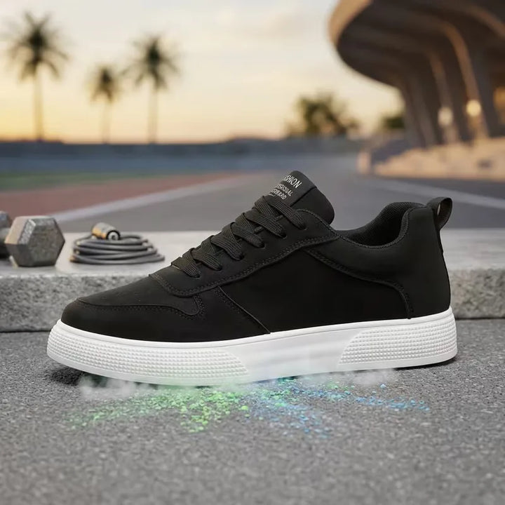 Lage sneakers met lace-up sluiting