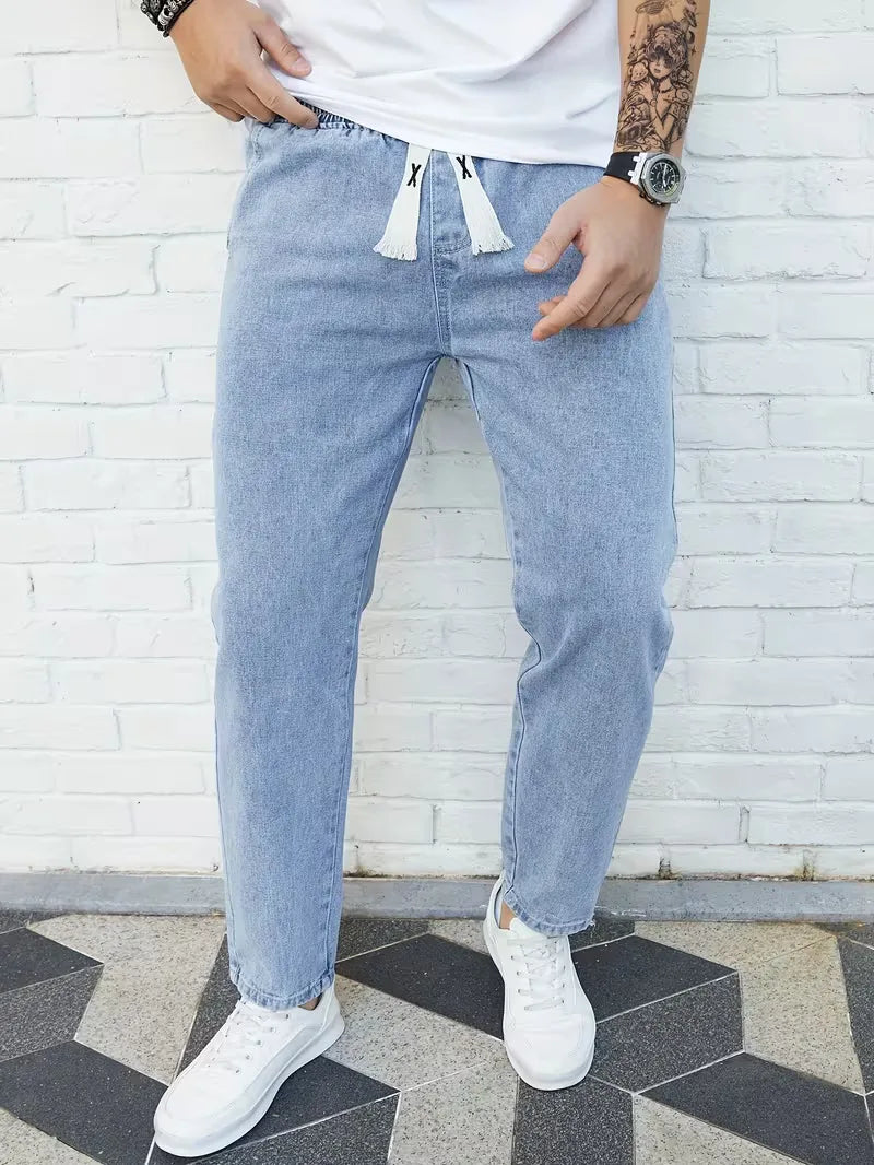 Joggers met elastische tailleband