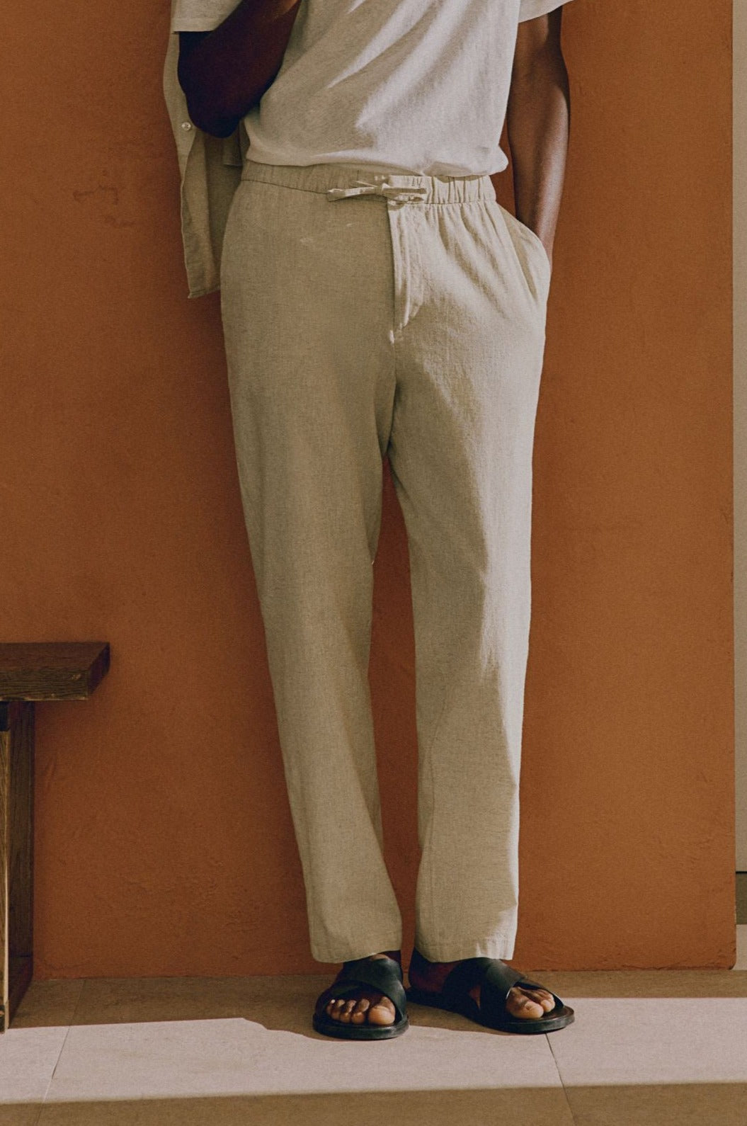 Elise | Comfortabele Katoenen Linnen Broek