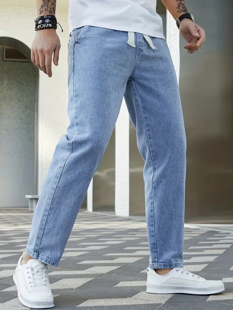 Joggers met elastische tailleband