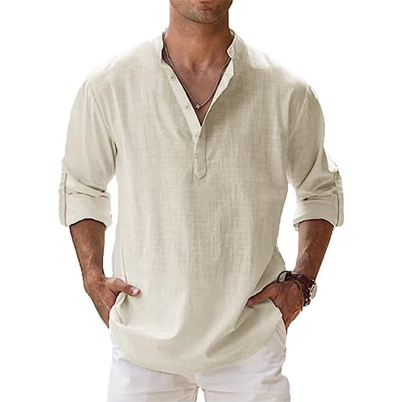 Alexander | Casual herenoverhemd in de kleur Wit voor heren in stijl ideaal voor de zomer.