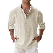 Alexander | Casual herenoverhemd in de kleur Wit voor heren in stijl ideaal voor de zomer.