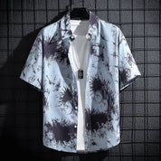Alexandre | Zomerse Strepen topjes in de kleur Blauw voor heren in stijl ideaal voor de zomer.