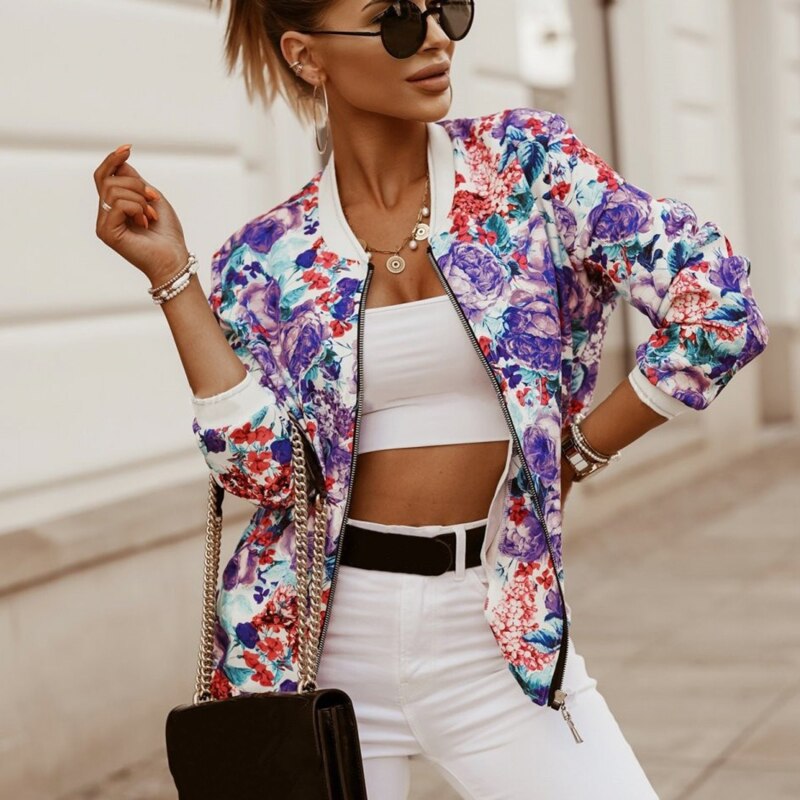 Amber | Elegante bohemian blazer in de kleur Lila voor dames in Formal stijl ideaal voor de lente.