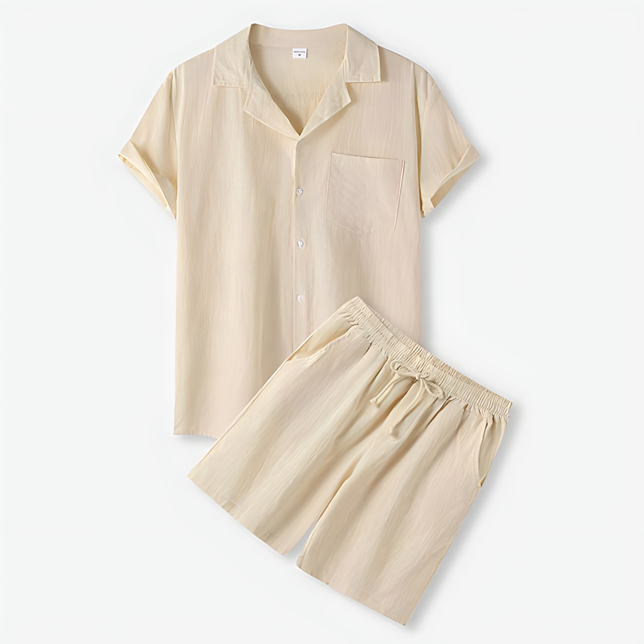 Andrew | Zomerset Heren in de kleur Beige voor heren in stijl ideaal voor de zomer.