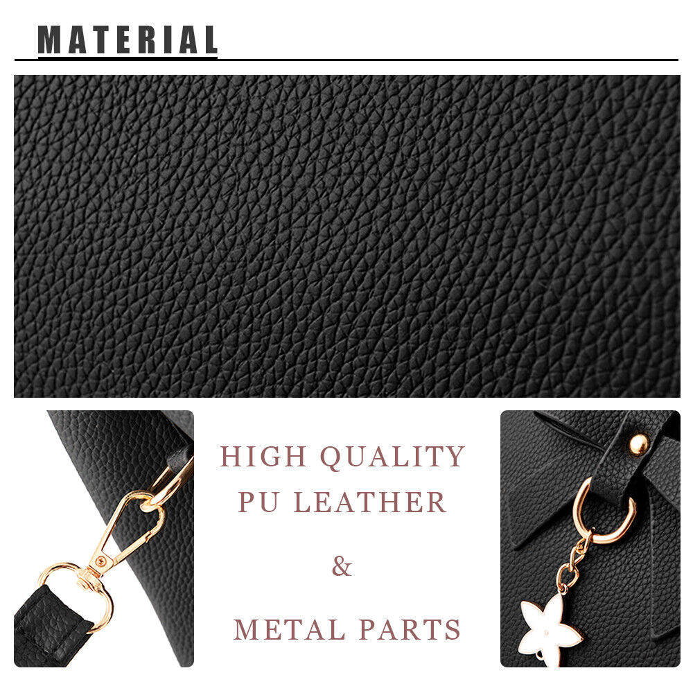 Anna Crossbody Tas | Leuk & Charmant in de kleur Donkerroze voor dames in stijl geschikt voor alle seizoenen.