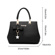 Anna Crossbody Tas | Leuk & Charmant in de kleur Donkerroze voor dames in stijl geschikt voor alle seizoenen.