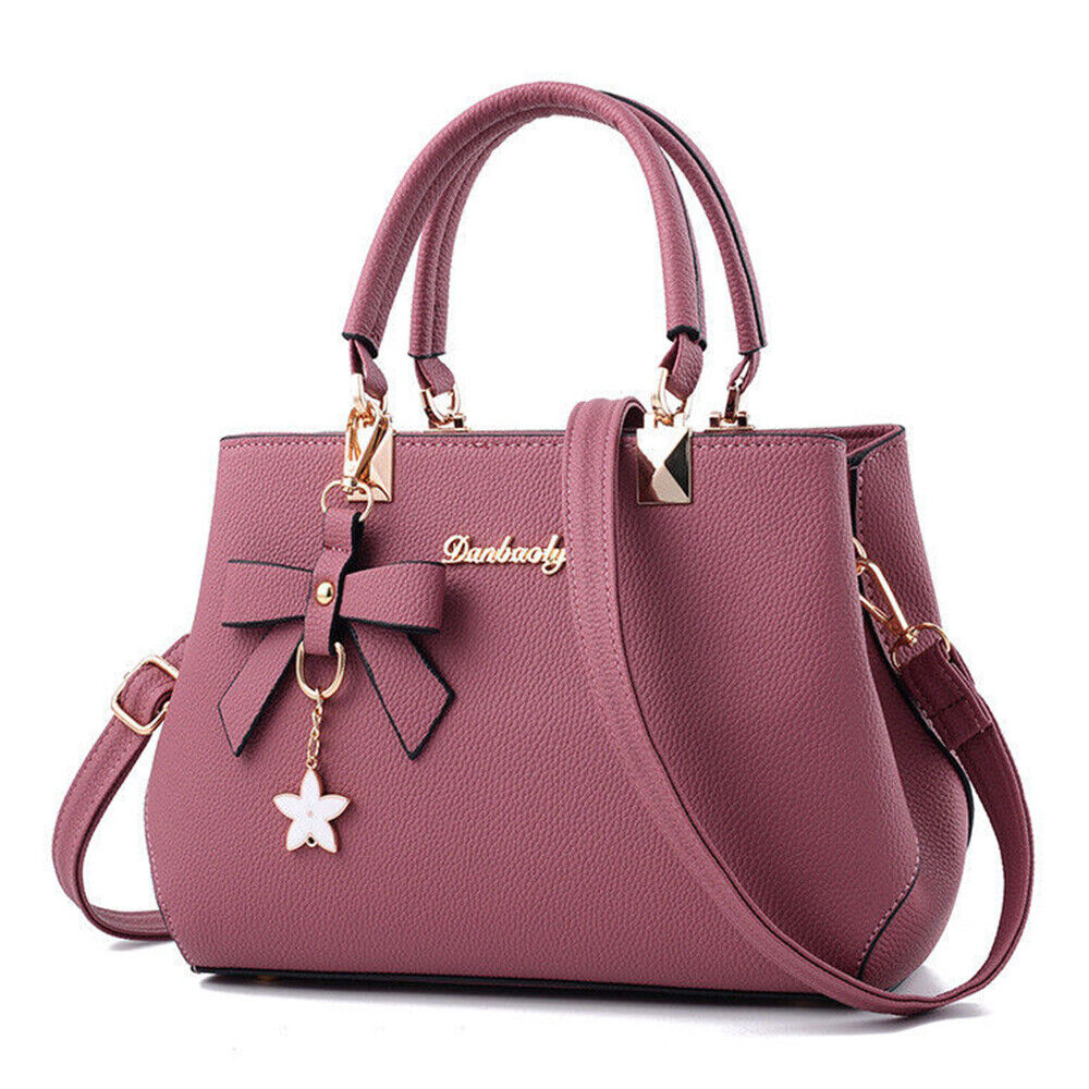 Anna Crossbody Tas | Leuk & Charmant in de kleur Donkerroze voor dames in stijl geschikt voor alle seizoenen.