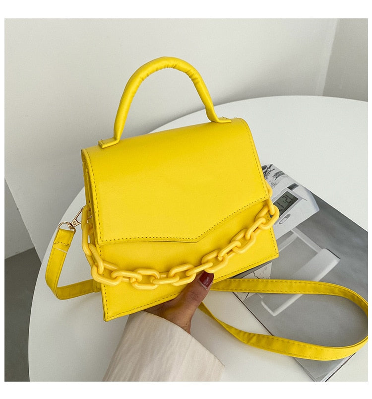 Anna Handbag | De musthave voor aankomend seizoen in de kleur Geel voor dames in stijl geschikt voor alle seizoenen.