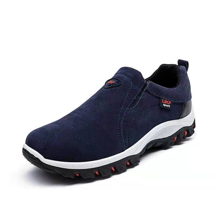 Antoon | Comfortabele herenschoenen in de kleur Blauw voor heren in stijl geschikt voor alle seizoenen.