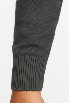 Quarter-zip trui met mock neckline