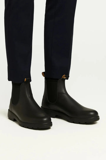 Chelsea boots met elastische zijpanelen