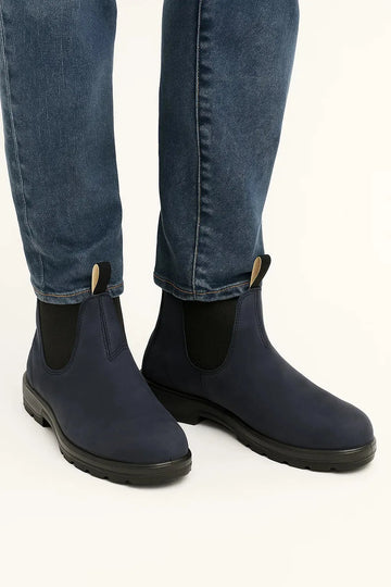 Chelsea boots met elastische zijpanelen